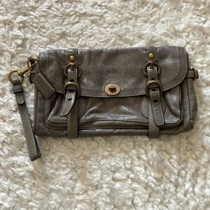 Coach clutch and wristlet